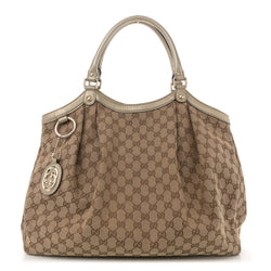 Gucci Metallic Large Sukey Tote