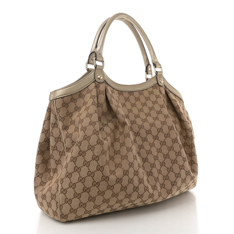 Gucci Metallic Large Sukey Tote