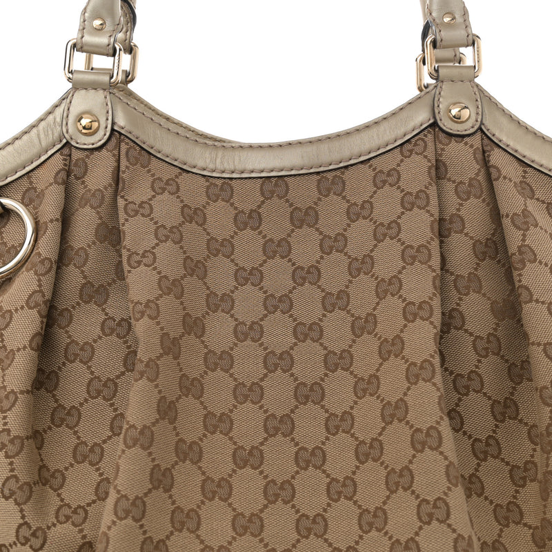 Gucci Metallic Large Sukey Tote