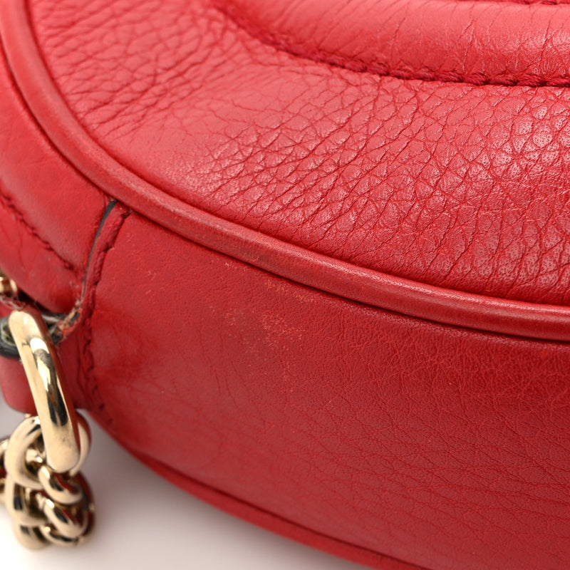 Gucci Pebbled Calfskin Mini Soho Chain
