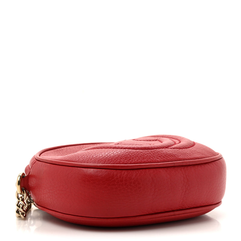 Gucci Pebbled Calfskin Mini Soho Chain