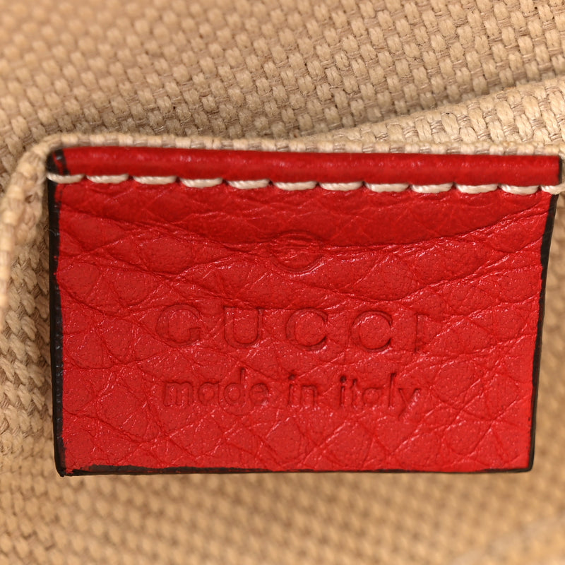 Gucci Pebbled Calfskin Mini Soho Chain