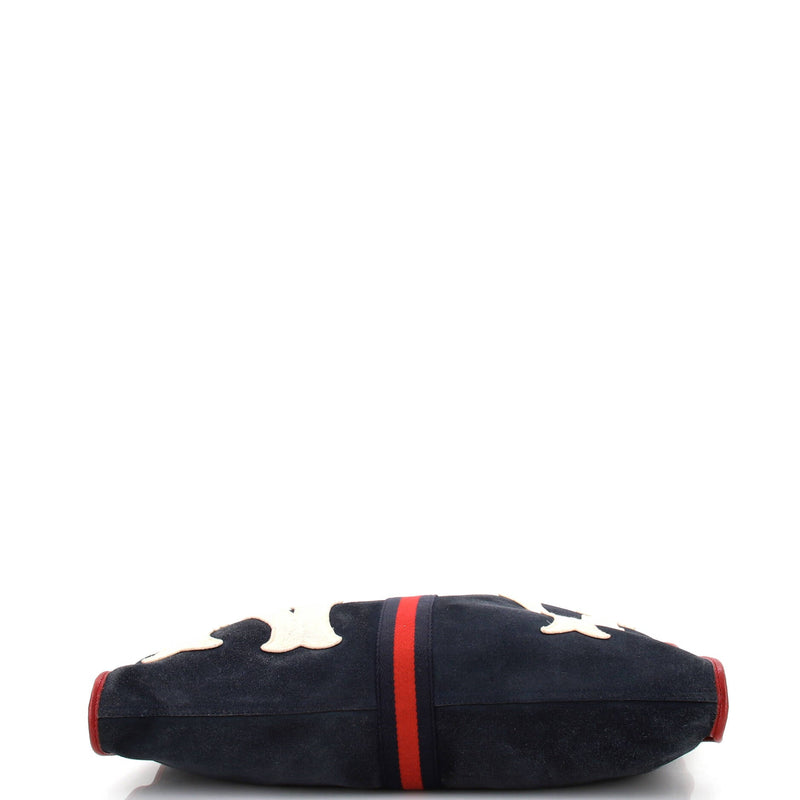 Gucci Rajah Chain Tote Suede With