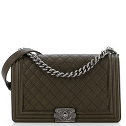 Chanel So Black Boy Flap Bag Quilted