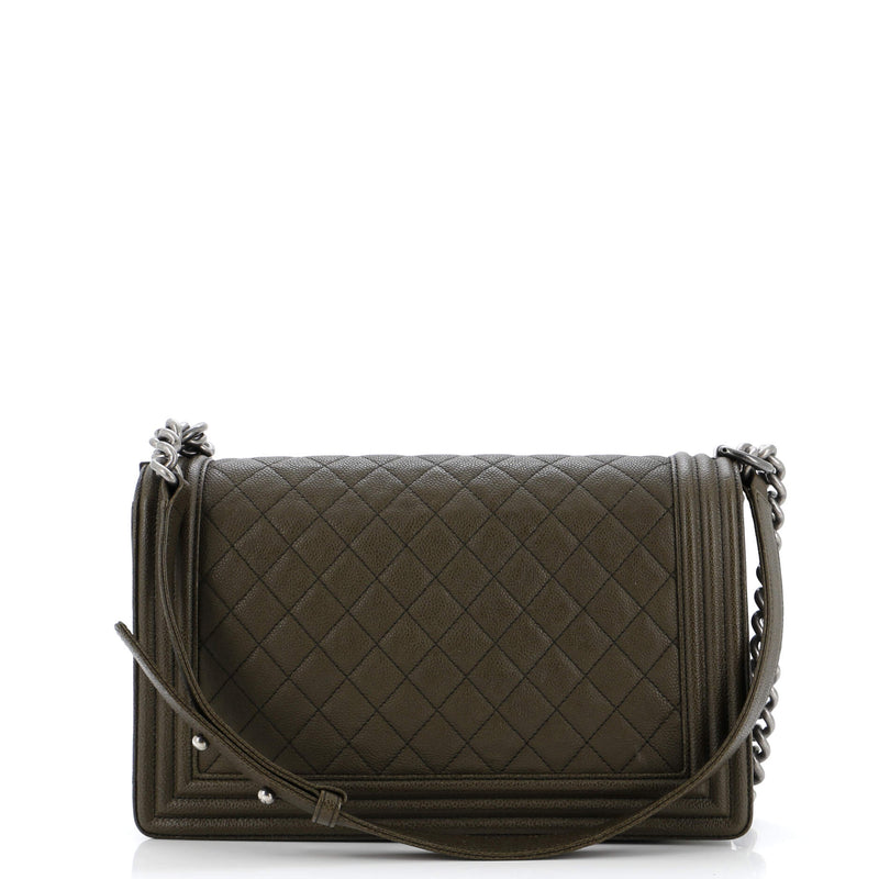 Chanel So Black Boy Flap Bag Quilted