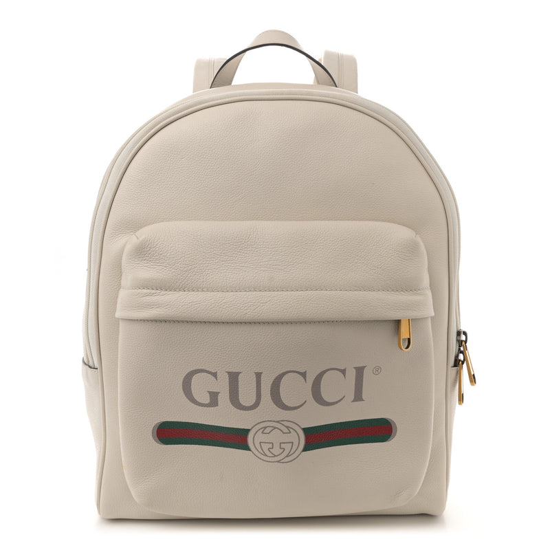 Gucci Calfskin Logo Day Backpack Mystic