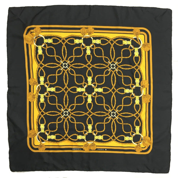 Hermes Rope Pattern Carre 90 Silk Scarf
