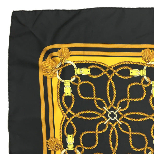 Hermes Rope Pattern Carre 90 Silk Scarf