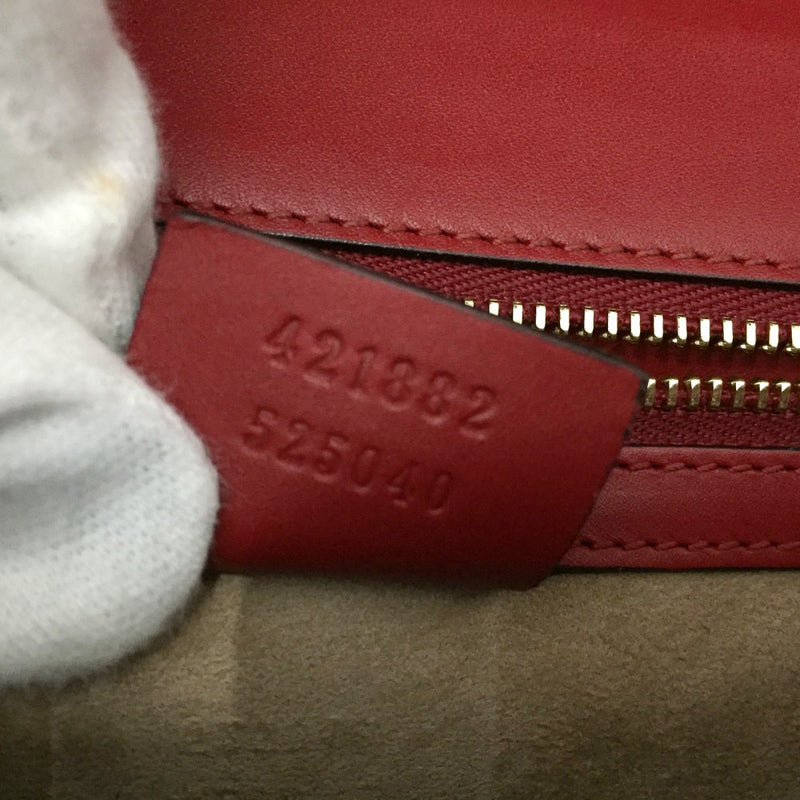 Gucci Sylvie Sherry Line Leather 2Way