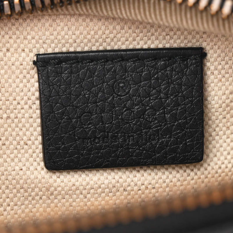 Gucci Grained Calfskin Small Logo Belt
