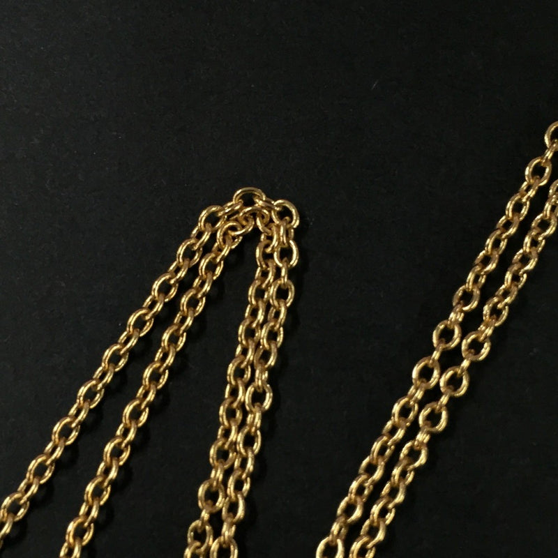 Givenchy G Logo Rhinestone Gold Tone
