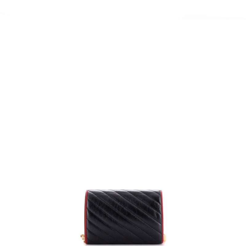 Gucci Gg Marmont Chain Wallet Diagonal