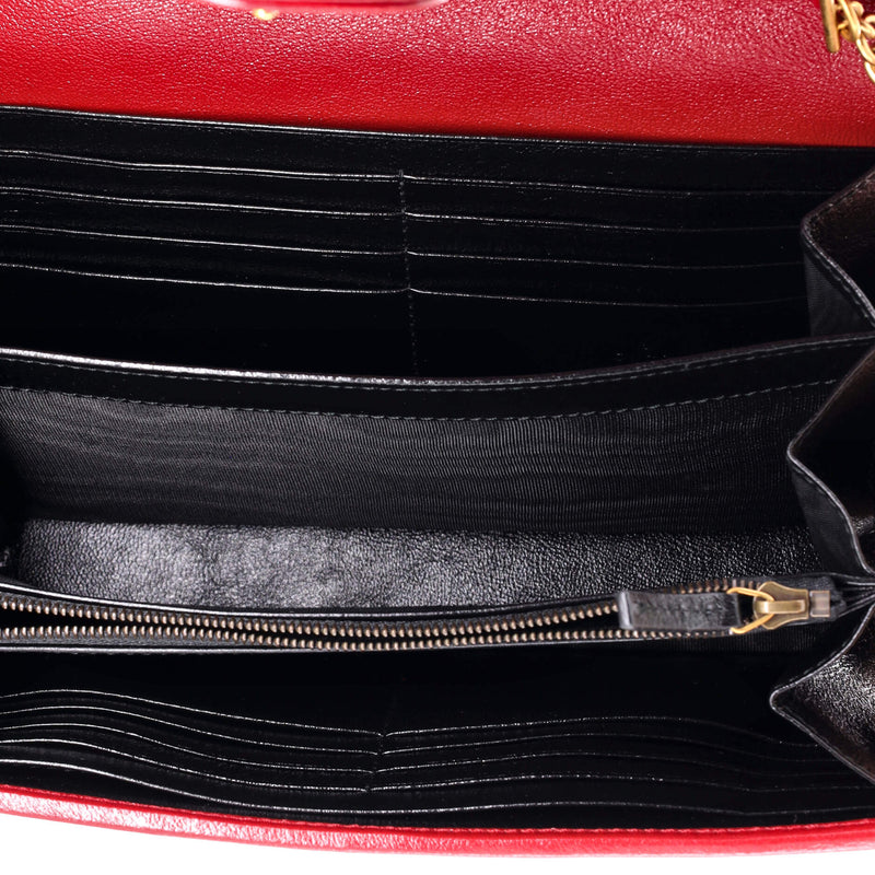 Gucci Gg Marmont Chain Wallet Diagonal