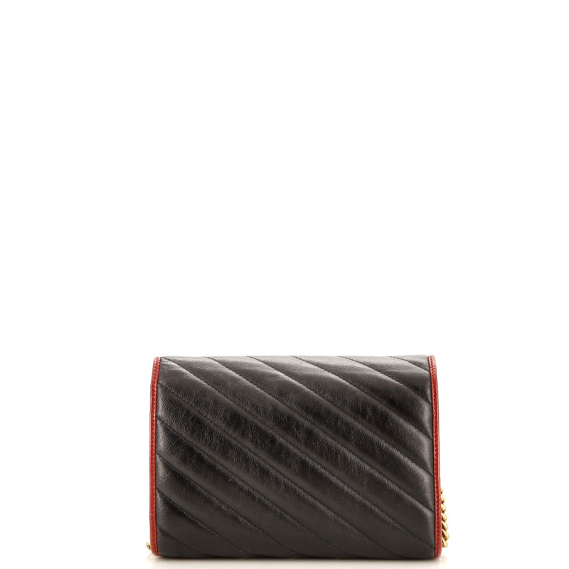 Gucci Gg Marmont Chain Wallet Diagonal