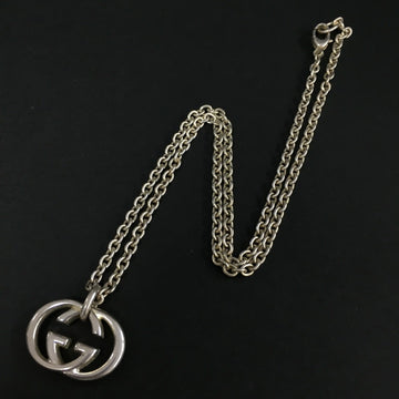 Gucci Interlocking G Silver Pendant