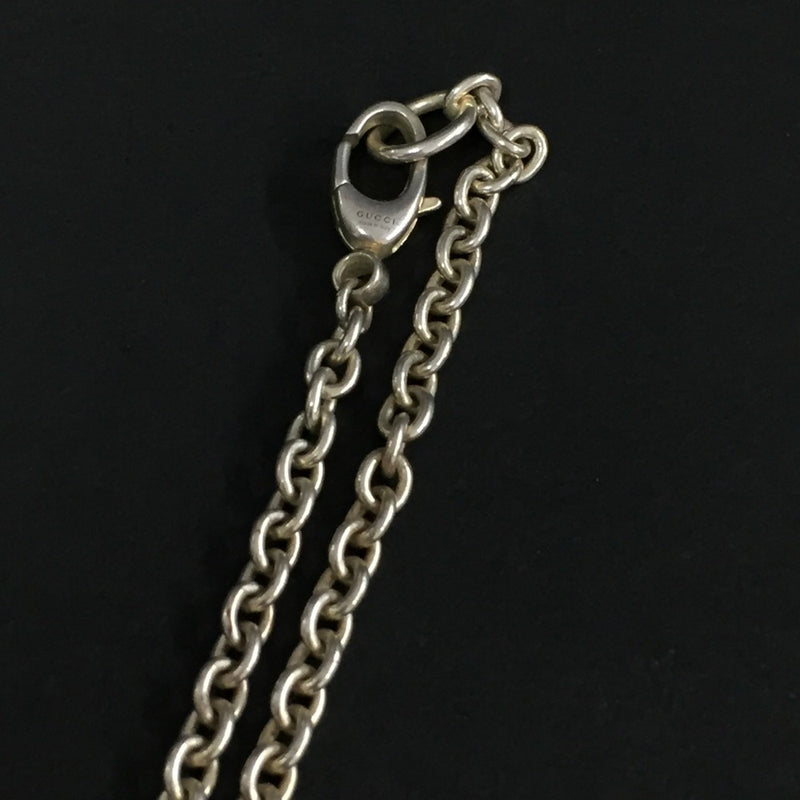 Gucci Interlocking G Silver Pendant