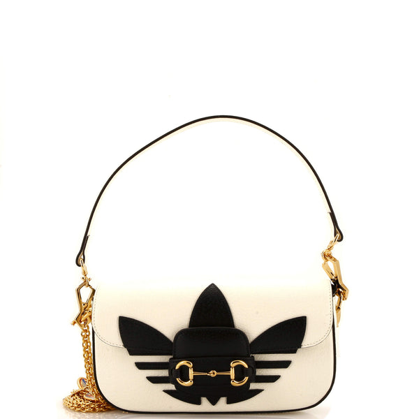 Gucci X Adidas Horsebit Shoulder Bag