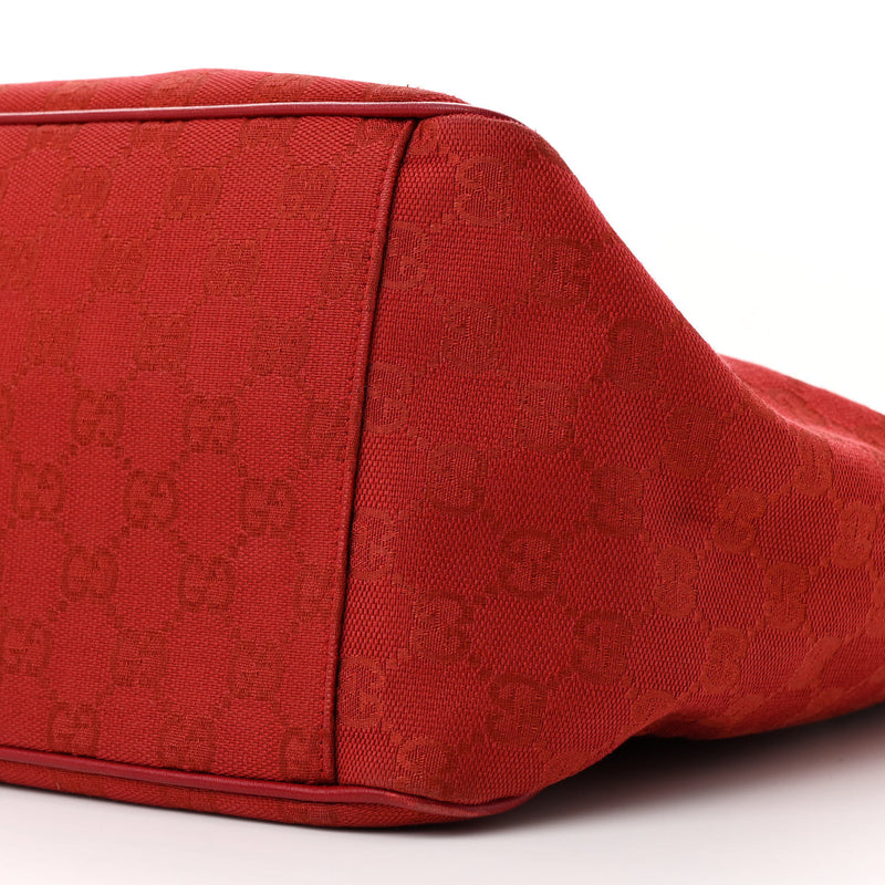 Gucci Large Positano Tote Red