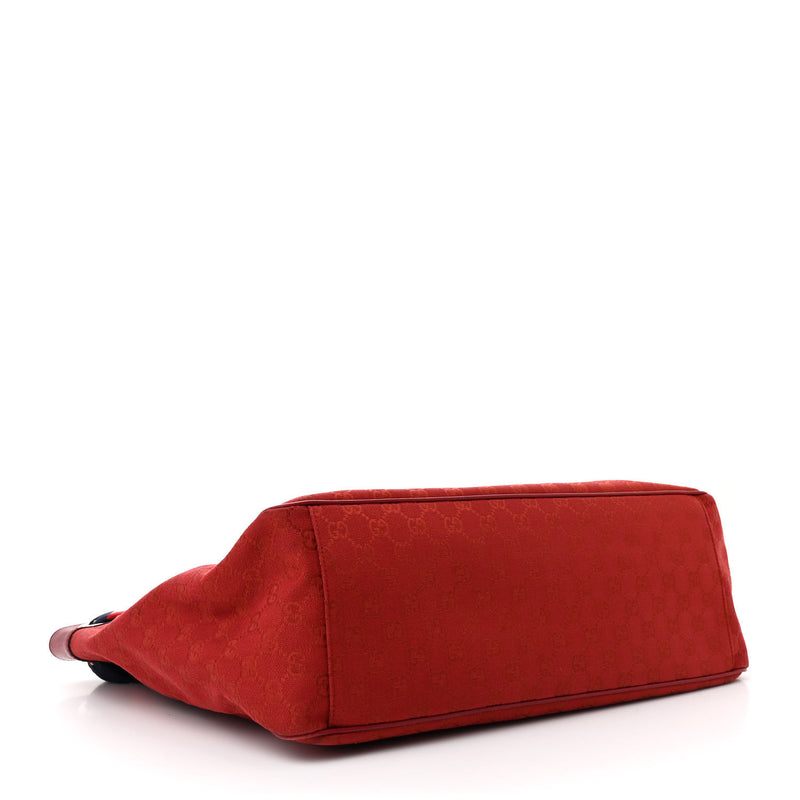 Gucci Large Positano Tote Red