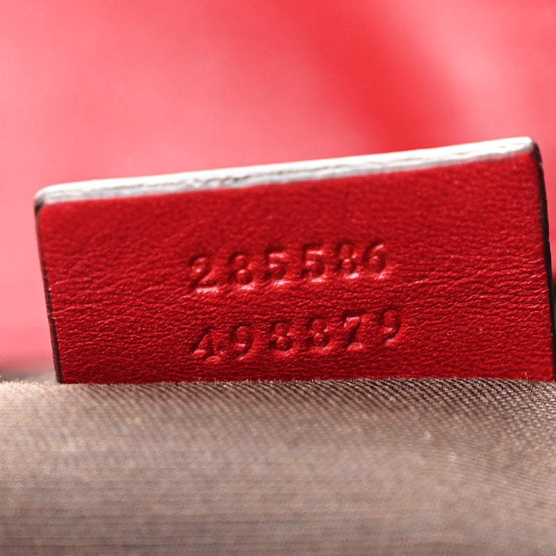 Gucci Large Positano Tote Red