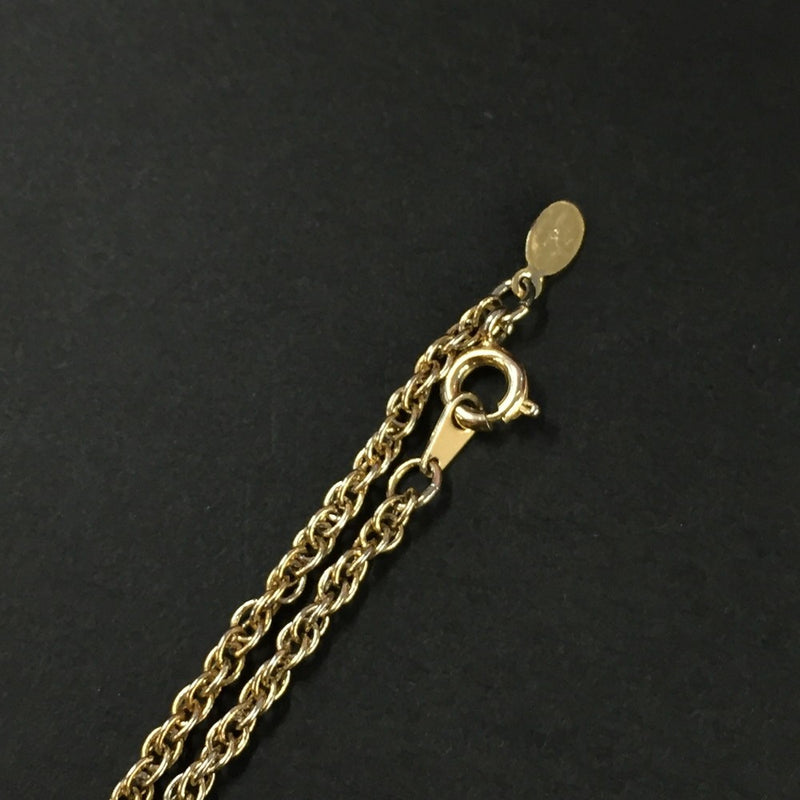 Givenchy G Logo Rhinestone Gold Tone