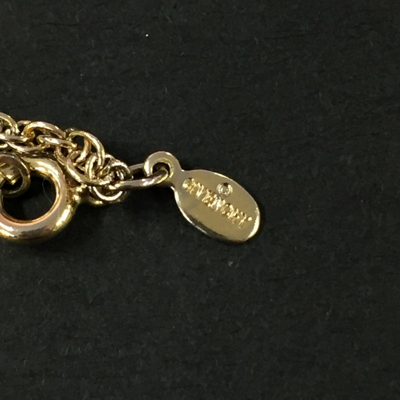 Givenchy G Logo Rhinestone Gold Tone