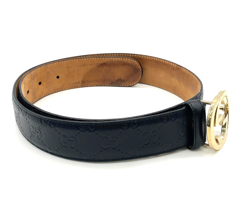 Gucci Guccissima Interlocking Size