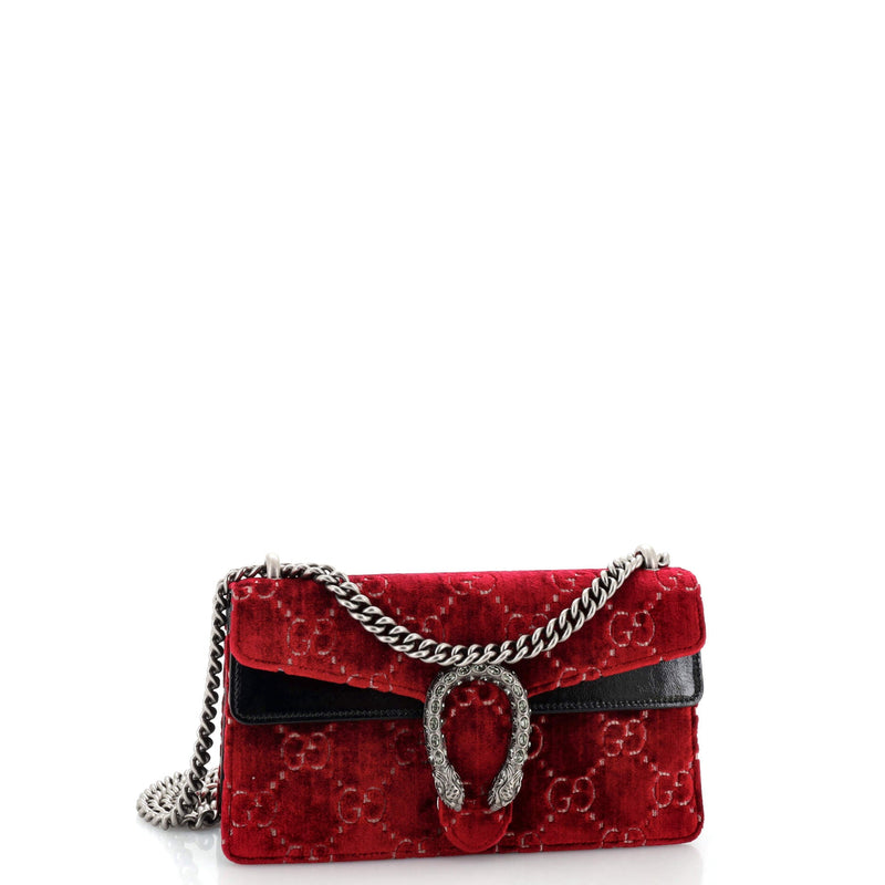 Gucci Dionysus Bag Gg Velvet Mini