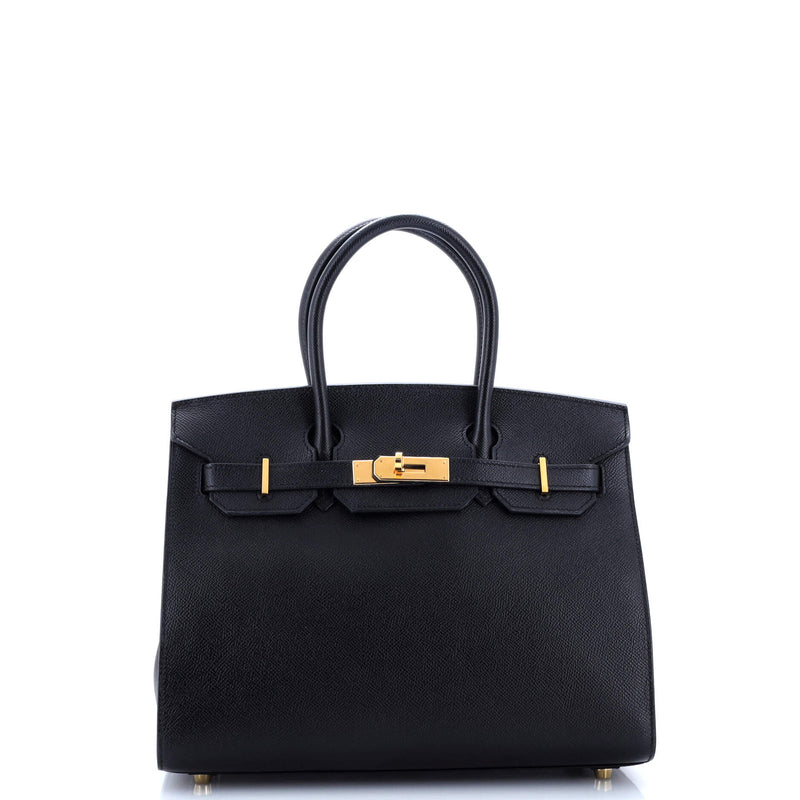 Hermes Birkin Sellier Bag Noir Epsom