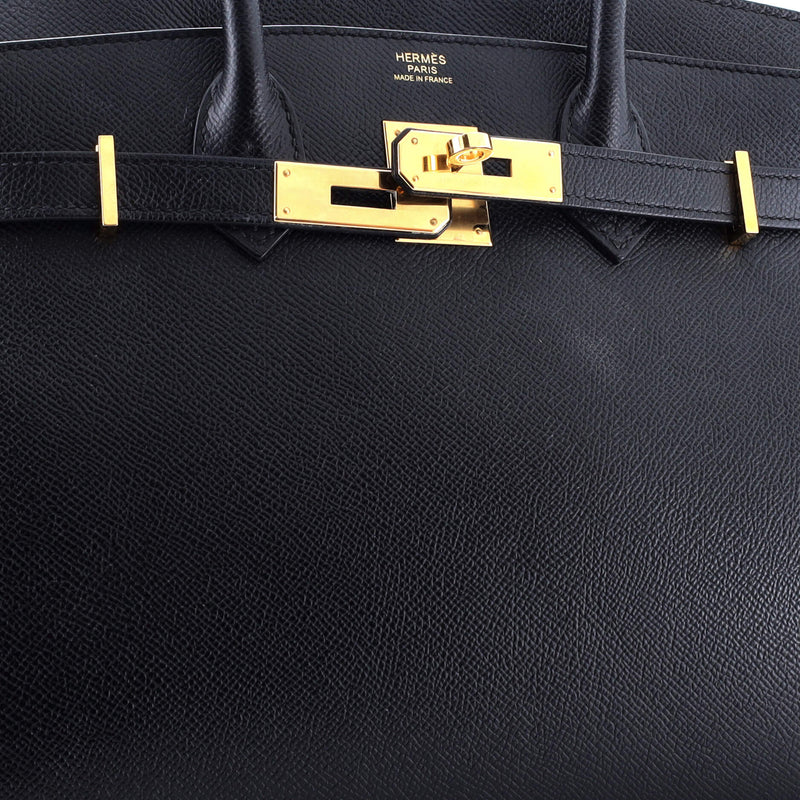 Hermes Birkin Sellier Bag Noir Epsom