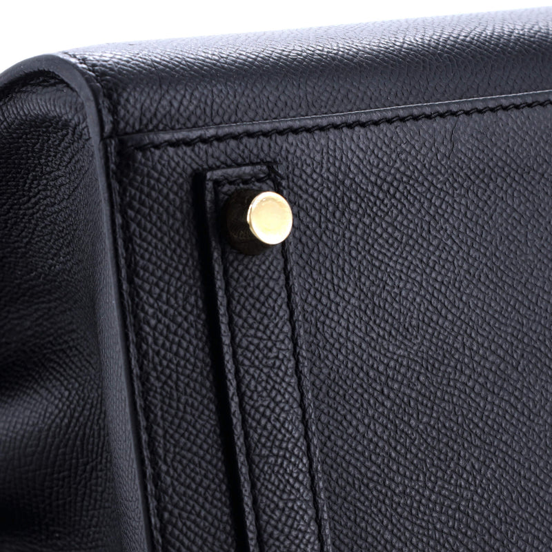 Hermes Birkin Sellier Bag Noir Epsom