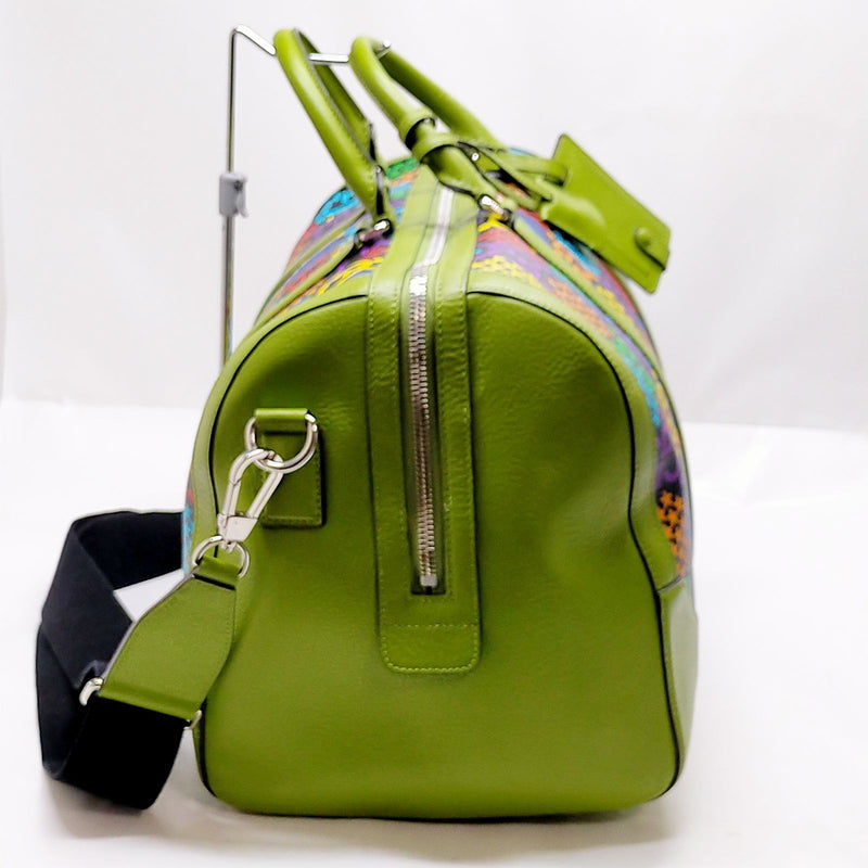 Gucci Hand Bag Green Pvc