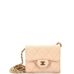 Chanel Classic Zip Around Card Holder On