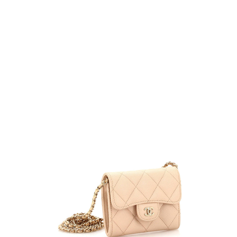 Chanel Classic Zip Around Card Holder On
