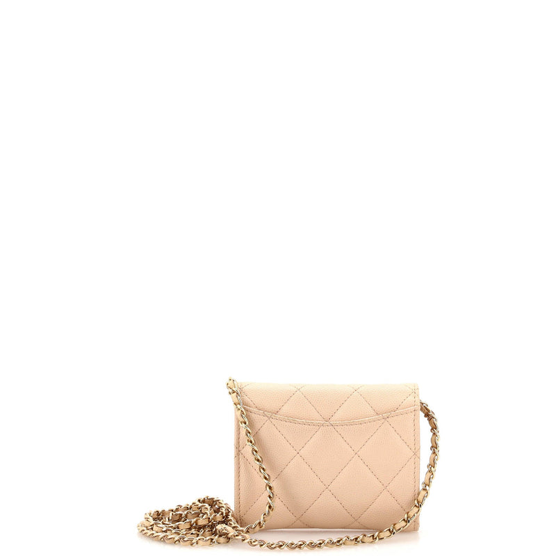 Chanel Classic Zip Around Card Holder On