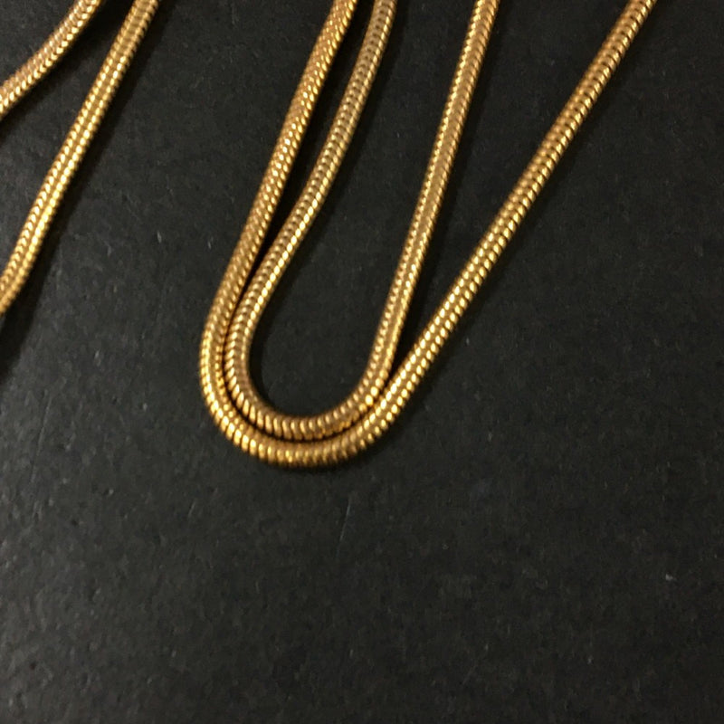 Givenchy G Logo Plate Gold Tone Pendant