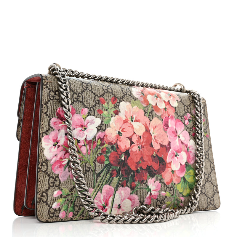 Gucci Gg Supreme Blooms Small Dionysus