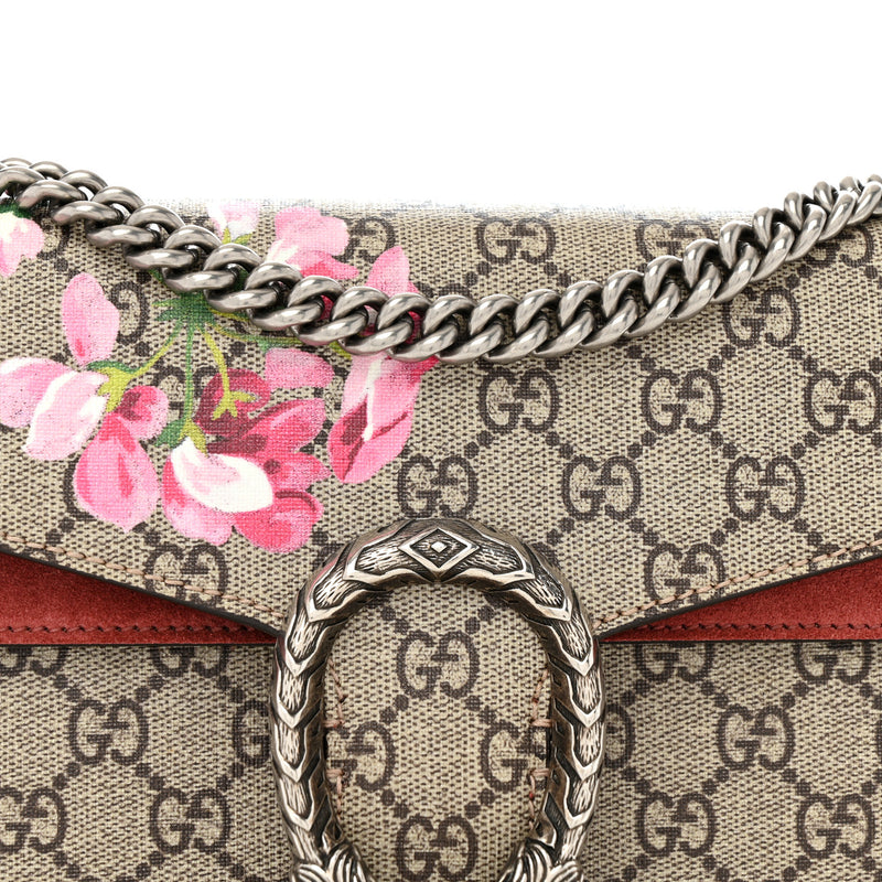Gucci Gg Supreme Blooms Small Dionysus