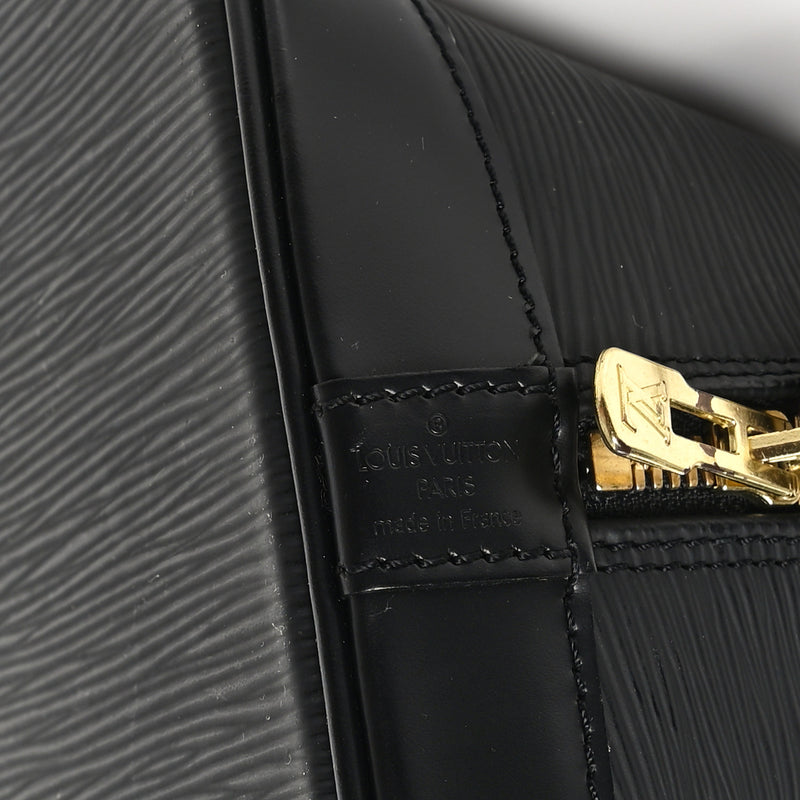 Louis Vuitton Epi Alma Pm Black