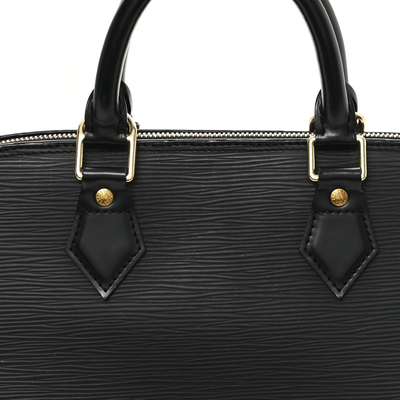 Louis Vuitton Epi Alma Pm Black