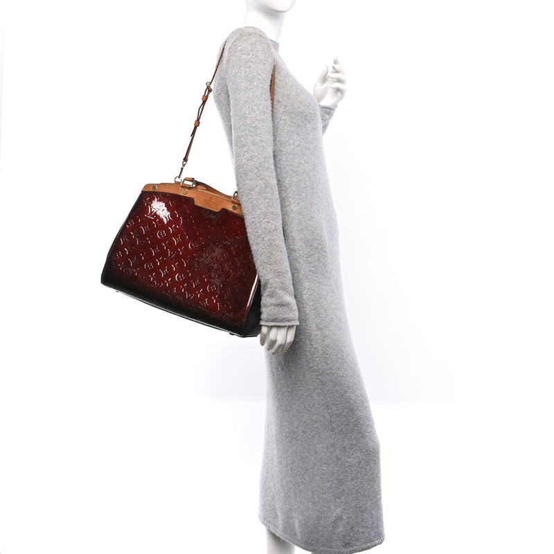 Louis Vuitton Vernis Brea Gm Amarante