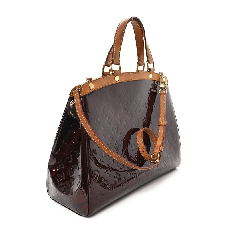 Louis Vuitton Vernis Brea Gm Amarante
