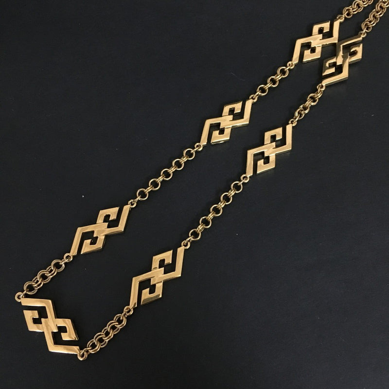 Givenchy Gg Logo Link Chain Gold Tone