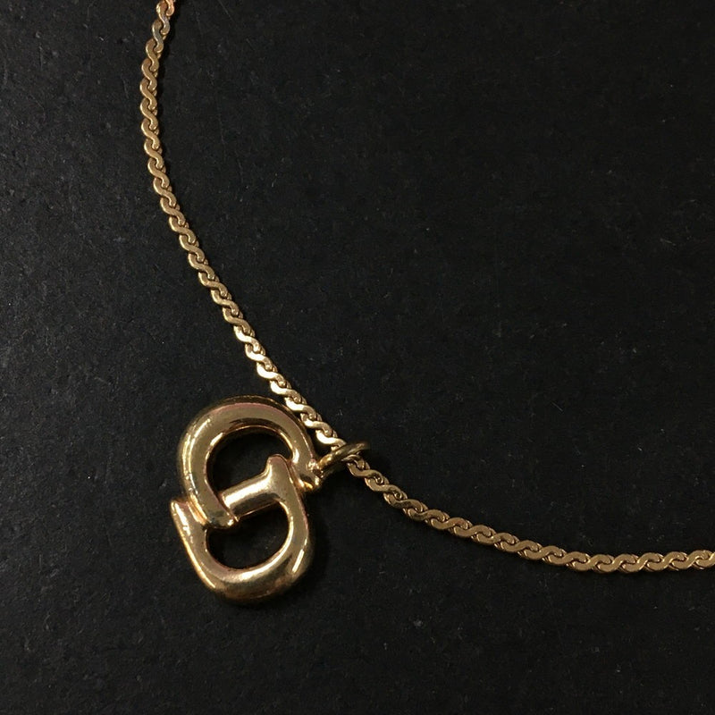 Christian Dior Cd Logo Gold Tone