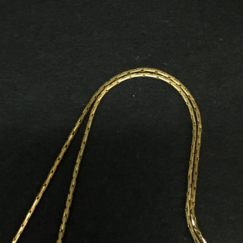 Givenchy G Logo Rhinestone Gold Tone