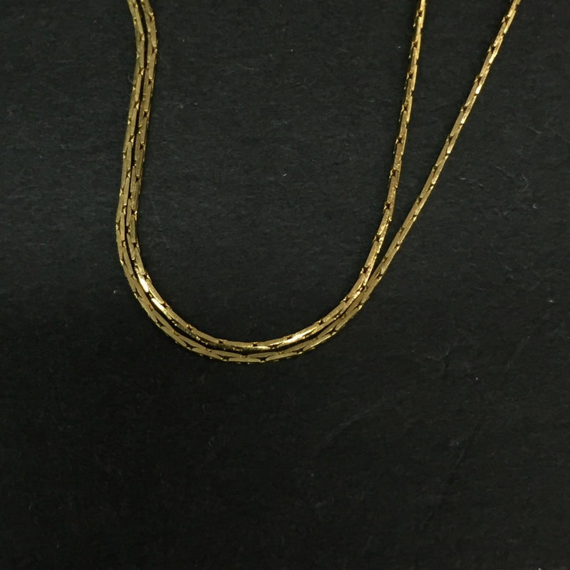 Givenchy G Logo Rhinestone Gold Tone