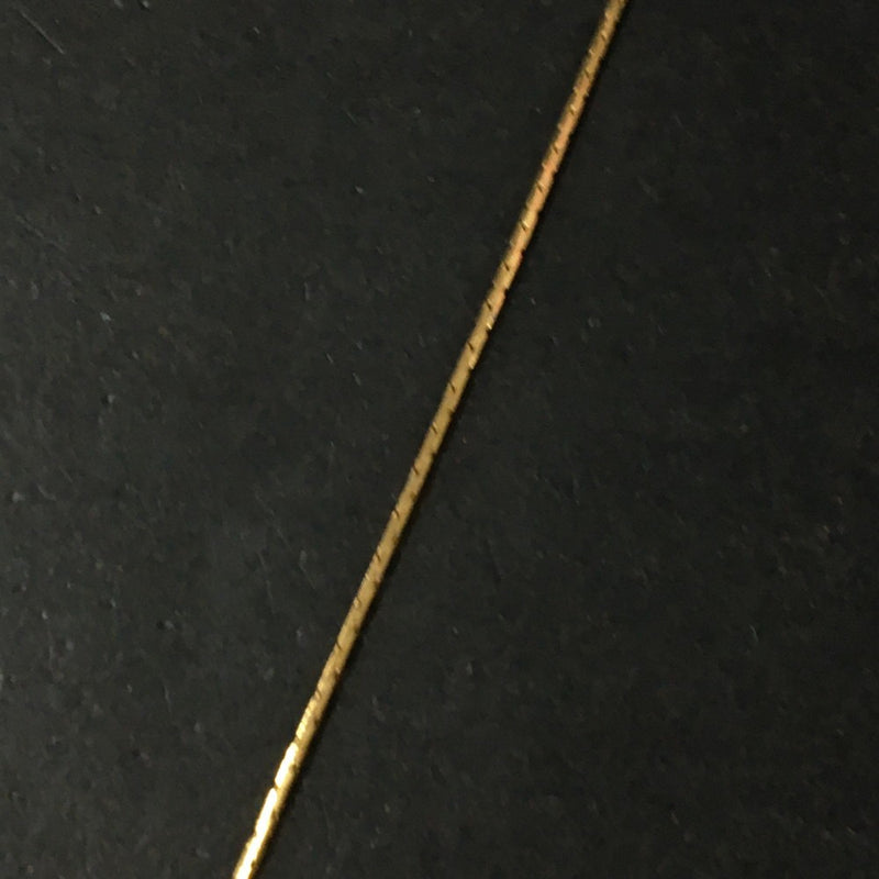 Givenchy G Logo Gold Tone Pendant