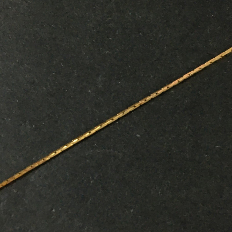 Givenchy G Logo Gold Tone Pendant