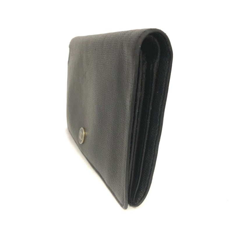 Chanel Coco Button Leather Long Bifold