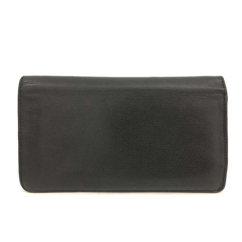 Chanel Coco Button Leather Long Bifold